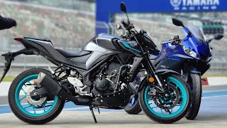 2024 Yamaha MT03 walkaround Review [upl. by Thedrick]