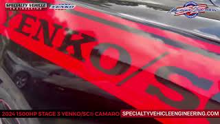 2024 Stage 3 1500HP YENKOSC® Camaro codychevrolet [upl. by Aikemahs]