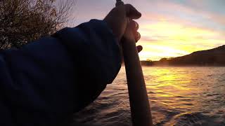 Fly fishing Limay River Bariloche Patagonia [upl. by Oriana]