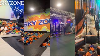 Jumping for Joy Family Time at Skyzone Trampoline Park  Vlog [upl. by Laflam]