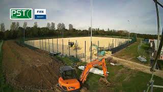 Timelapse FIFA Quality Pitch Construction at Humberston Academy [upl. by Jameson]