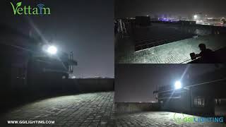 Solar Flood Light gogreen vettam floodlights solarenergy solarlights solarfloodlights [upl. by Atnauqal514]