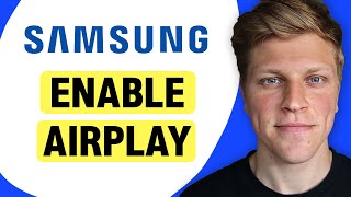 How to Enable AirPlay on Samsung Smart TV [upl. by Atinev557]