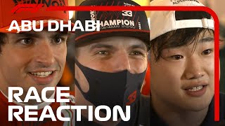 Drivers PostRace Reaction  2021 Abu Dhabi Grand Prix [upl. by Chitkara]