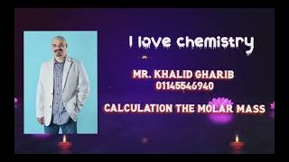 Calculation the molar mass [upl. by Shina899]