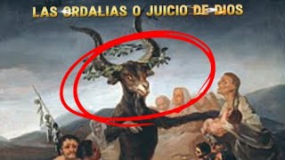 LA PRUEBA DEL AGUAORDALIAS O JUICIO DE DIOS [upl. by Adnoved961]