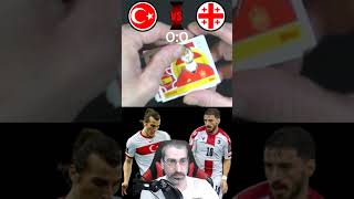 Türkei gegen Georgien  EM Prognose Gruppe F topps sticker euro2024 turkey georgia [upl. by Philander]