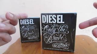 FAKE vs REAL DIESEL ONLY THE BRAVE TATTOO [upl. by Kaia521]