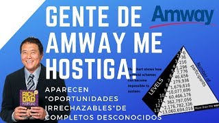 EMPRESARIOS AMWAY ME PERSIGUEN como aparece la quotoportunidad de negocioquot [upl. by Genie]