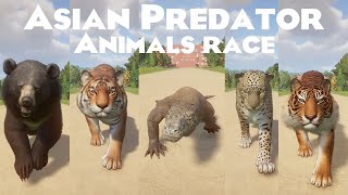 Asian Predators Animals Races in Planet Zoo included Indian Leopard Brown Bear Komodo Dragon amp etc [upl. by Sherri]