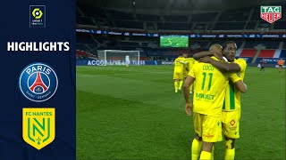 PARIS SAINTGERMAIN  FC NANTES 1  2  Highlights  PSG  FCN  20202021 [upl. by Serrell]