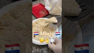 Mbeju Paraguay 🇵🇾 shorts paraguay comida streetfood foodie [upl. by Readus]