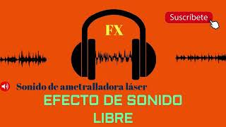 🔊 Sonido de ametralladora láser  Laser Machine Gun 🎮 [upl. by Todd853]