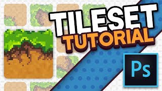 TILESET in Photoshop Tutorial [upl. by Gnil]