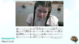 CH6 EX5 Film Music Cognition to Interpretation  Return to Oz [upl. by Emmy177]