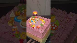 Pineapple cake 😍 parents Happy Birthday special  shorts food  trending  indianfood cake [upl. by Vharat]