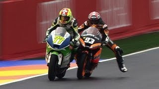 Moto2™  Best Overtakes [upl. by Nwahsel]