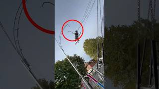 Swing stunt to impress CRUSH shortsvideo [upl. by Pucida]