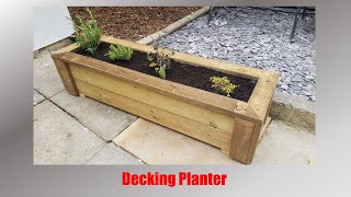 Simple Decking Planter [upl. by Modla]