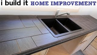 How To Install A Tile Counter Top [upl. by Oswald]