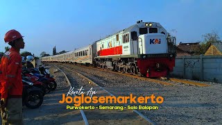 Kereta api Matarmaja dan Kereta api Joglosemarkerto yang terlambat [upl. by Thorwald623]