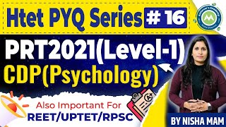 Htet Previous Year Questions Series Class16 Child Development amp Hindi 2021 Exam Level 1 PRT [upl. by Ysac836]