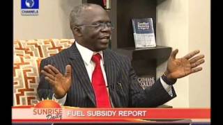 Femi Falana talks tough on fuel subsidy report [upl. by Alyak]