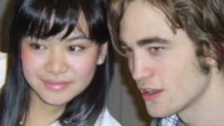 Rob Pattinson and Katie Leung together [upl. by Ennaecarg]