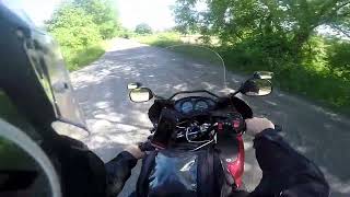 honda deauville NT 650 Onboard [upl. by Anairda]