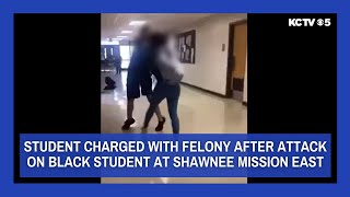 Student charged with felony following attack on Black student at Shawnee Mission East [upl. by Longtin]