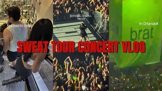 CHARLI XCX amp TROYE SIVAN SWEAT TOUR  Vlog amp Grwm [upl. by Gilson]