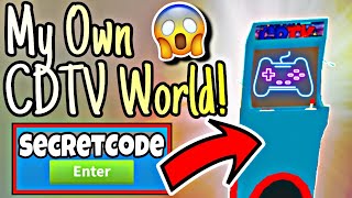 CLICKING CHAMPIONS SECRET CODE FOR MY CDTV WORLD FINISHING 1ST PLACE BRAND NEW PETS 🔴ROBLOX🔴 [upl. by Annatsirhc]