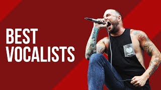 TOP 10 BEST METALCORE VOCALISTS [upl. by Attenahs]