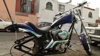 Big Dog Chopper Rear Tyre llanta trasera [upl. by Emoreg]