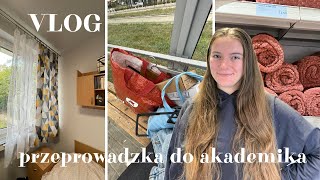 przeprowadzka i zakupy do akademika 👩🏼‍🎓  MOVE IN [upl. by Montford457]