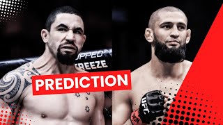 Robert Whittaker Vs Khamzat Chimaev Betting Odds  Nuts [upl. by Tenay27]