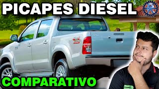 HILUX x L200 x RANGER x S10  COMPARATIVO PICAPES DIESEL [upl. by Moberg791]