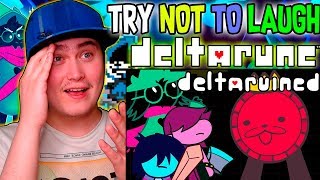 TRY NOT TO LAUGH CHALLENGE 1 DELTARUNE  Jevil can do anything XD [upl. by Silrak]