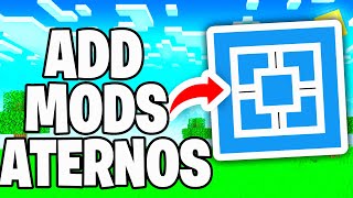 How To Add Mods To Aternos Server For Minecraft EASY  Install Mods [upl. by Blunk515]