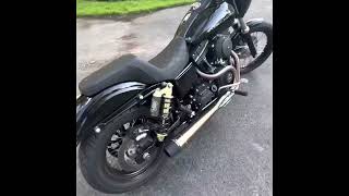 2014 Harley Davidson Dyna Streetbob with Sawicki Speed 21 exhaust [upl. by Awjan864]