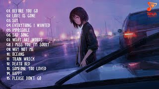 delete my feelings for you 💔 sad songs for broken hearts slowed sad music mix playlist [upl. by Einnaf]