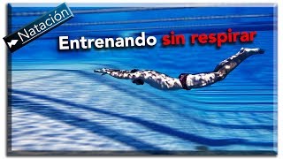 Entrenamiento hipóxico Aguantando la respiración para nadar más rápido [upl. by Floridia644]