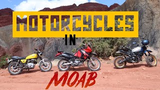 Motorcycles in Moab Feature length film 2021 Ducati Desert Sled 1978 Yamaha XS400 [upl. by Enrobyalc]