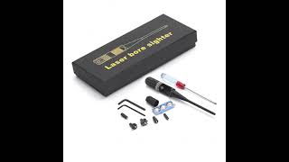 Red Dot Laser Boresighter Bore Sighter Kit for 22 to 50 Cali ber Rlfles Light Pen [upl. by Hung]