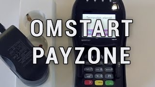 OMSTART AV KORTTERMINAL  PAYZONE WESTINT 8006 [upl. by Zeuqcaj]