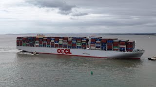 OOCL Felixstowe 10th Aug 2024 [upl. by Ylicec]