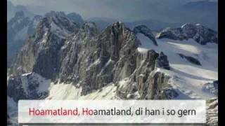 OÖ Landeshymne Hoamatland  Karaoke  Gesangsversion [upl. by Zoldi27]