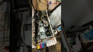 Epson p600 DTF DX7 Damper ciss modified printer Update 12023 [upl. by Eednas682]