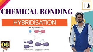 Chemical Bonding । Class 11 L6 । Hybridisation [upl. by Rhona597]