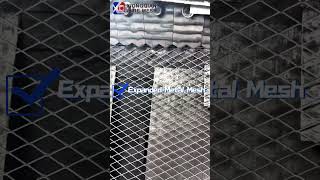 Heavy Duty Expanded Mesh Plate Metal Curtain Wall Decorative Aluminum Security Perforated Expanded [upl. by Aneelahs]